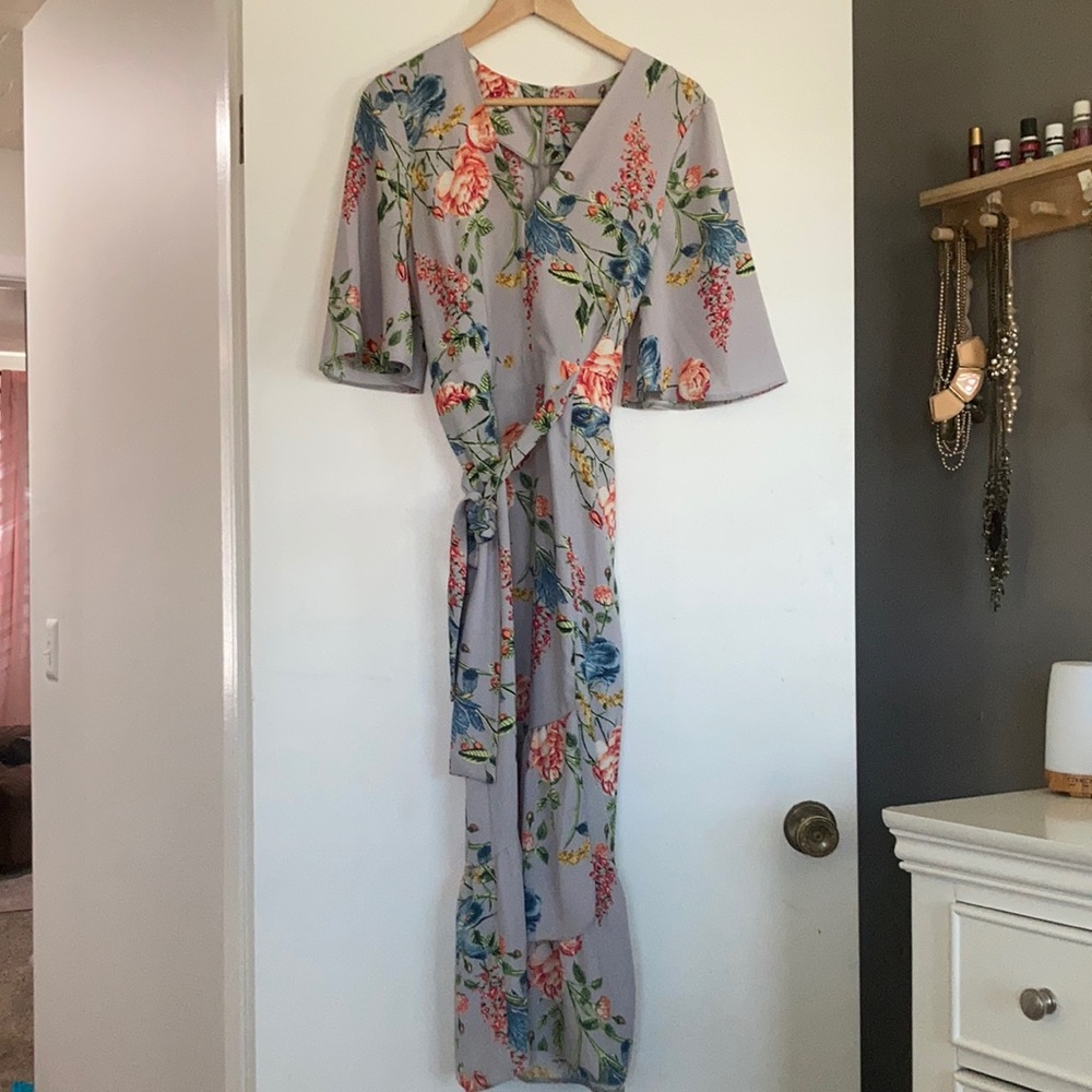 Asos floral dress